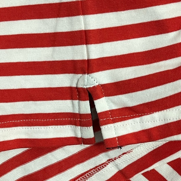 NWT Joules Women’s Size 18/1XL Dalmation Red Stripe Long Sleeve Shirt - Picture 6 of 11